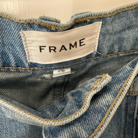 FRAME Mid Rise Cargo Jeans - Picture 3 of 3